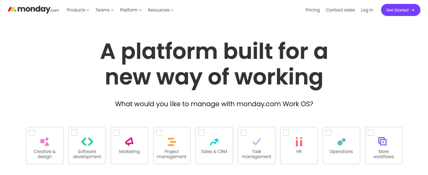 monday.com remote work app