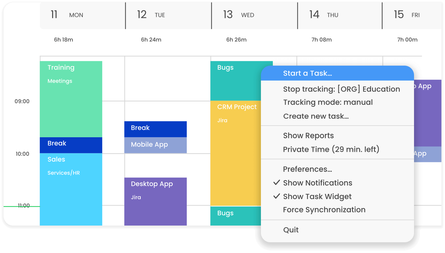 activity tracking project