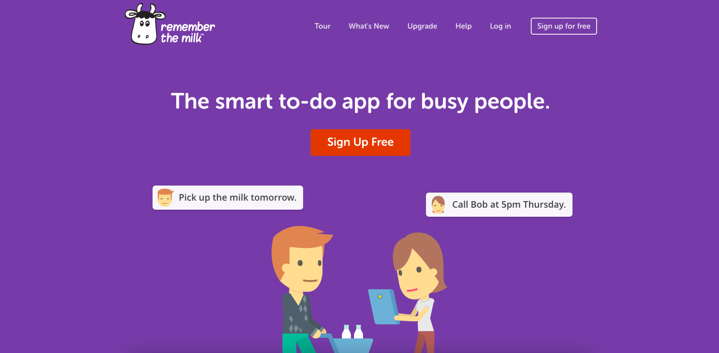 remember the milk time management software