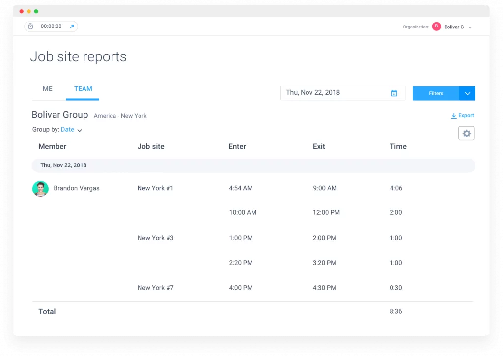 Hubstaff online - timesheet for teams