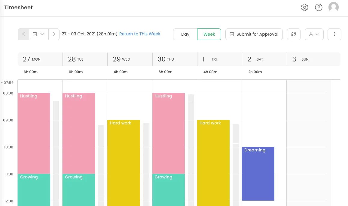 timesheet timecamp